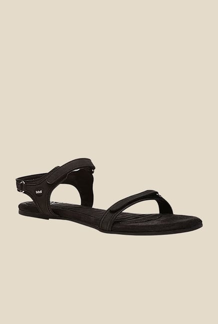 Scholl Ozan Black Floater Sandals Scholl Ozan Black Floater Sandals
