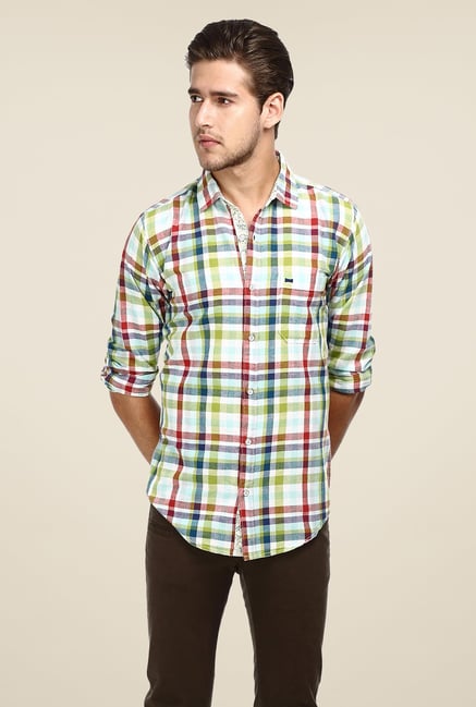 Basics Multicolor Checks Shirt Basics Multicolor Checks Shirt