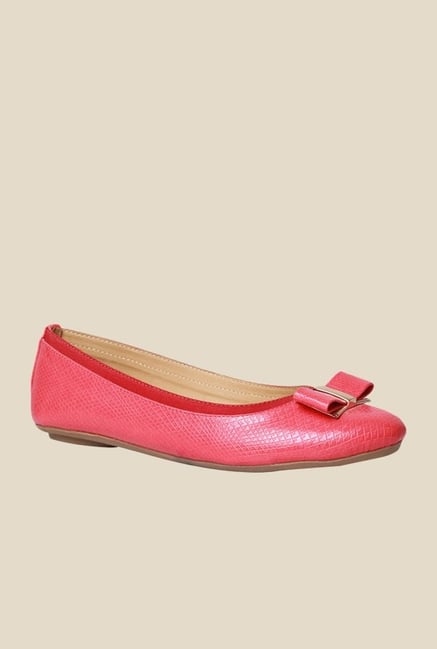 Bata Maleeka Pink Flat Ballets Bata Maleeka Pink Flat Ballets