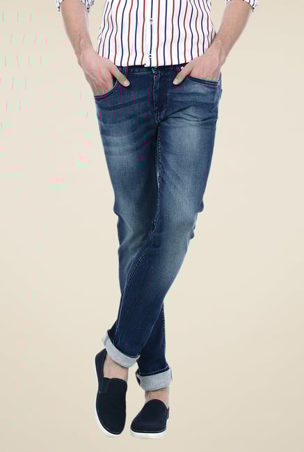 Basics Blue Skinny Fit Jeans Basics Blue Skinny Fit Jeans