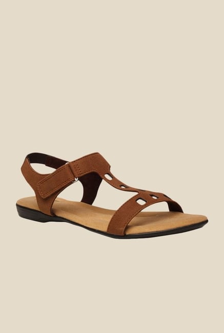 Bata Sophie Brown Ankle Strap Sandals Bata Sophie Brown Ankle Strap Sandals