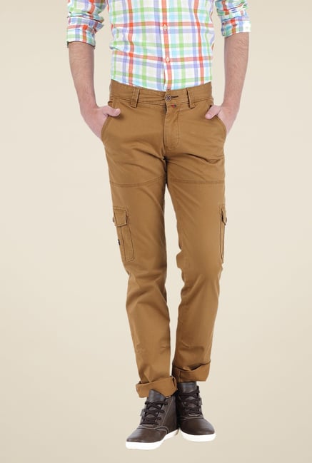 Basics Brown Solid Cargos Basics Brown Solid Cargos