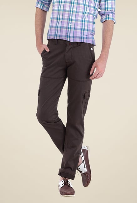 Basics Brown Solid Cargos Basics Brown Solid Cargos