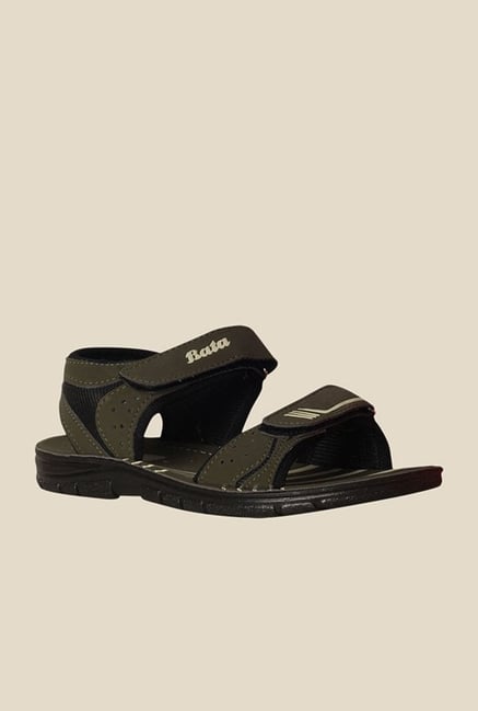 Bata Pulse Eco Olive Green Floater Sandals Bata Pulse Eco Olive Green Floater Sandals