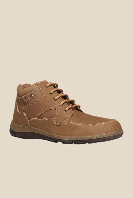 Weinbrenner Alps Hi-Ankle Brown Casual Boots Weinbrenner Alps Hi-Ankle Brown Casual Boots