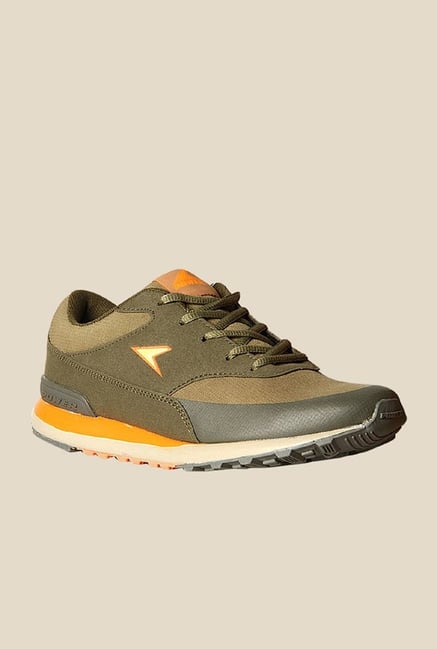 Power Jog Ind314 Olive Green Running Shoes Power Jog Ind314 Olive Green Running Shoes