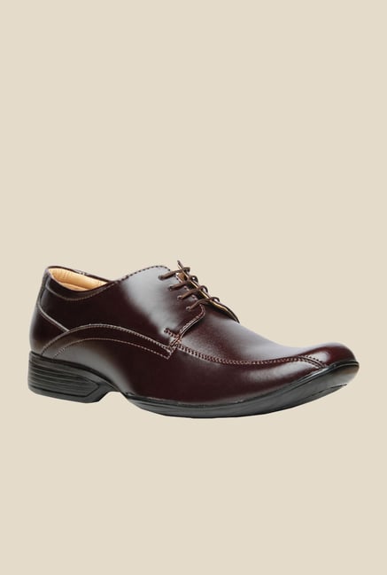 Bata N.lorna Brown Derby Shoes Bata N.lorna Brown Derby Shoes