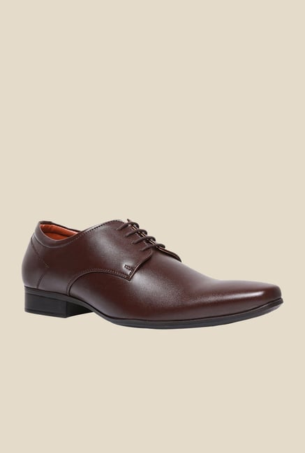 Bata Pine Brown Derby Shoes Bata Pine Brown Derby Shoes