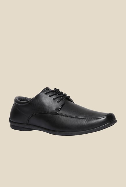 Bata Qiona Black Derby Shoes Bata Qiona Black Derby Shoes