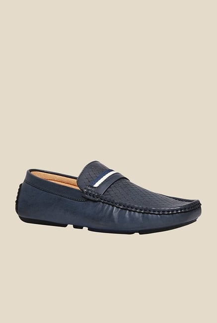 Bata Qmann Navy Loafers Bata Qmann Navy Loafers