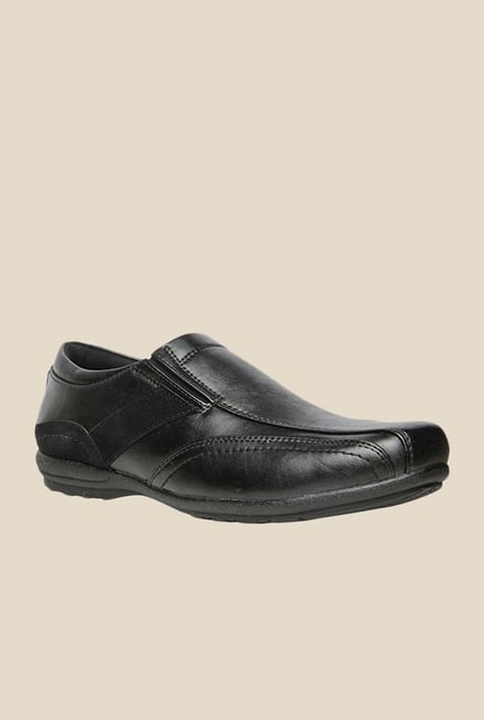Bata Macc Black Slip-Ons Bata Macc Black Slip-Ons