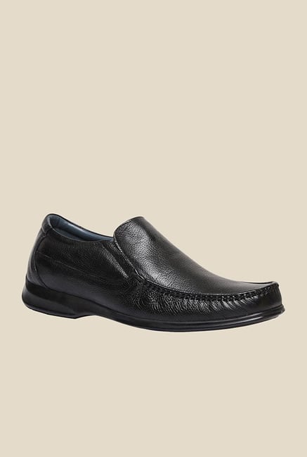 Bata Ceaser Black Slip-Ons Bata Ceaser Black Slip-Ons