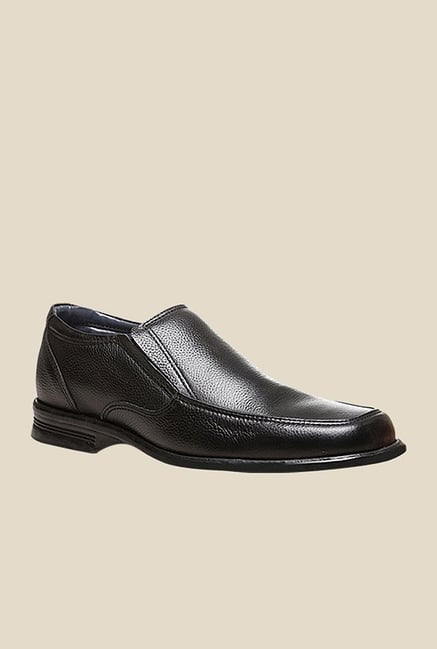 Bata Nw Ronie Black Slip-Ons Bata Nw Ronie Black Slip-Ons