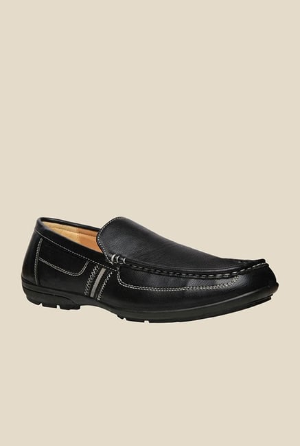 Bata Black Casual Loafers Bata Black Casual Loafers