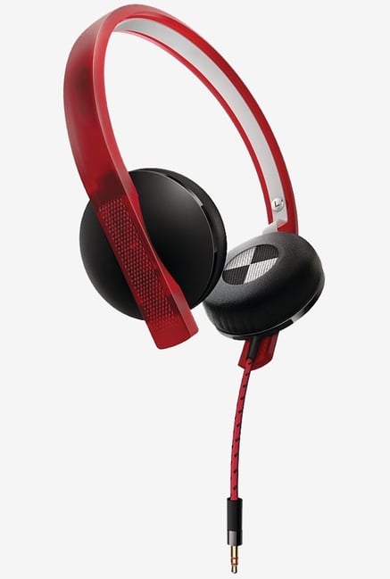 Philips O'Neill SHO4200RW/10 On the Ear Headphone ( Red ) Philips O'Neill SHO4200RW/10 On the Ear Headphone ( Red )