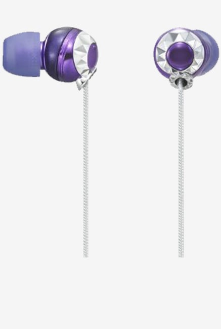 Sony CHIC MDR-EX80LP V Swarovski Zirconia (Purple) Sony CHIC MDR-EX80LP V Swarovski Zirconia (Purple)
