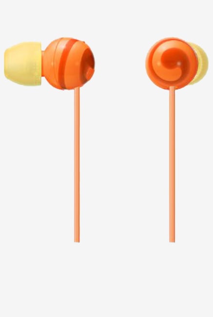 Sony CUTE MDR-EX20LPDI Stereo Headphones (Orange) Sony CUTE MDR-EX20LPDI Stereo Headphones (Orange)