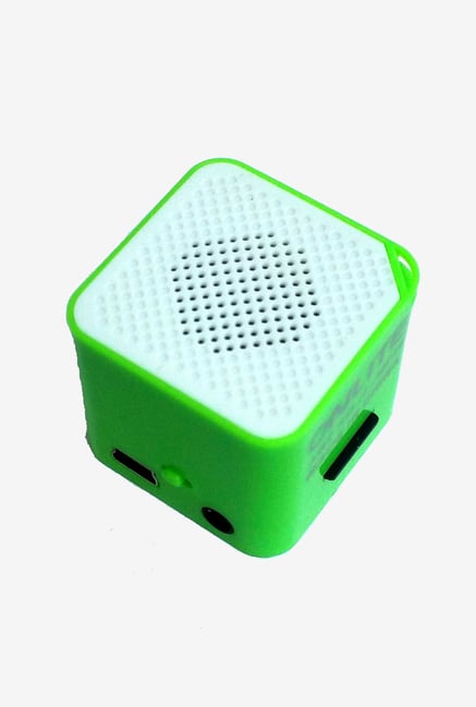 Mini MP3 Player With Inbuilt External Speaker (Green) Mini MP3 Player With Inbuilt External Speaker (Green)