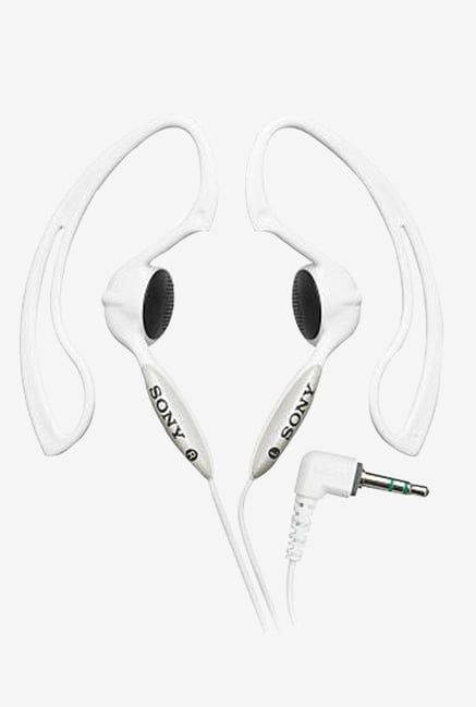 Sony 3.5 mm In The Ear Clip-On Stereo Sport Headphone (White) Sony 3.5 mm In The Ear Clip-On Stereo Sport Headphone (White)