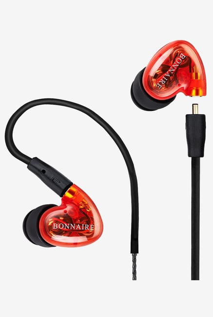 Bonnaire GranVela MX330RD In the Ear Headphones (Red) Bonnaire GranVela MX330RD In the Ear Headphones (Red)