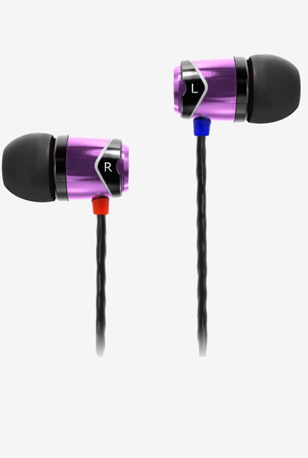SoundMAGIC E10 Noise Isolating Earphones (Black/Purple) SoundMAGIC E10 Noise Isolating Earphones (Black/Purple)