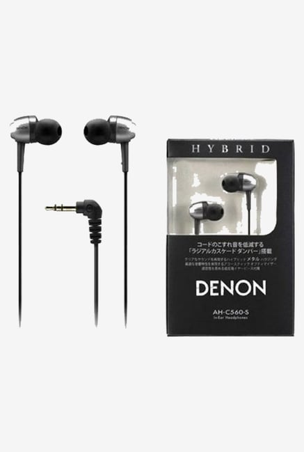Denon AH-C560 Stereo Headphones (Silver) Denon AH-C560 Stereo Headphones (Silver)