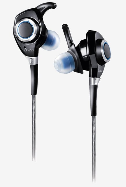 Denon Urban Raver AH-C300 In the Ear Headphones (Black) Denon Urban Raver AH-C300 In the Ear Headphones (Black)