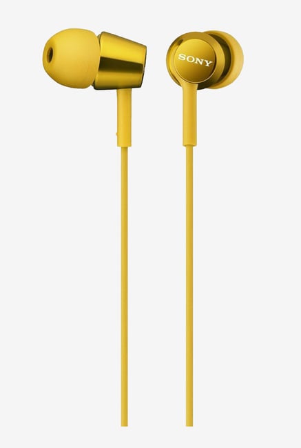Sony MDR-EX150/Y In The Ear Headphones (Yellow) Sony MDR-EX150/Y In The Ear Headphones (Yellow)