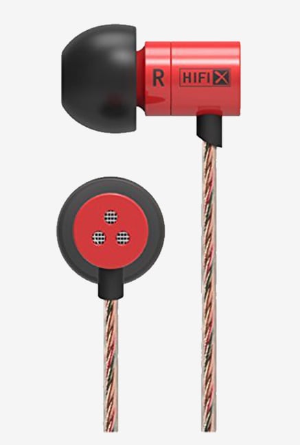 GranVela HDS1 Mini Metal HIFI Headphones Earphones (Red) GranVela HDS1 Mini Metal HIFI Headphones Earphones (Red)