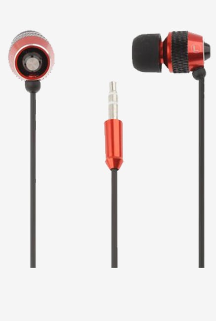 Sony Logo 3.5MM Plug In The Ear Earphone (Red) Sony Logo 3.5MM Plug In The Ear Earphone (Red)