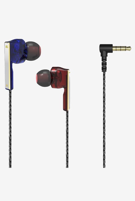 GranVela V2 Symphonic In the Ear Stereo Earphone (Red/Blue) GranVela V2 Symphonic In the Ear Stereo Earphone (Red/Blue)