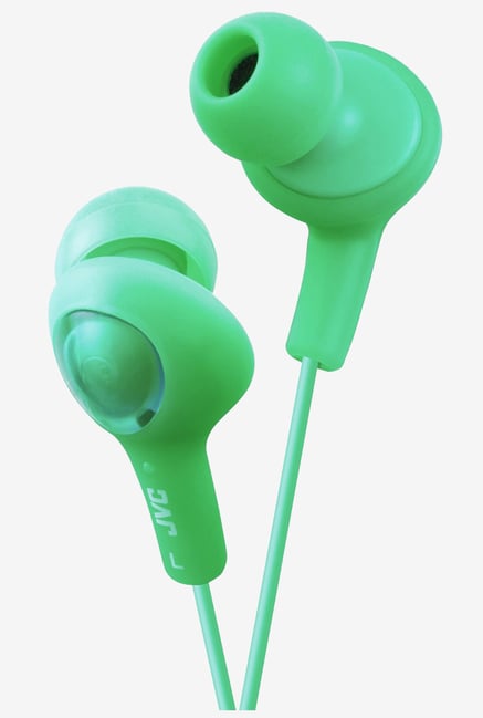 JVC HAFX5G Gumy Plus Inner Ear Headphones (Green) JVC HAFX5G Gumy Plus Inner Ear Headphones (Green)