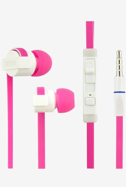 Yison CX390P In The Ear Headphones With Mic (Pink) Yison CX390P In The Ear Headphones With Mic (Pink)