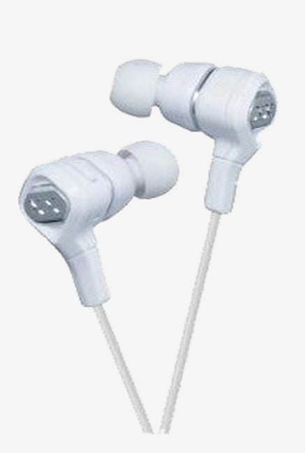 JVC Noise Canceling In The Ear Bass Stereo Headphones (Silver) JVC Noise Canceling In The Ear Bass Stereo Headphones (Silver)