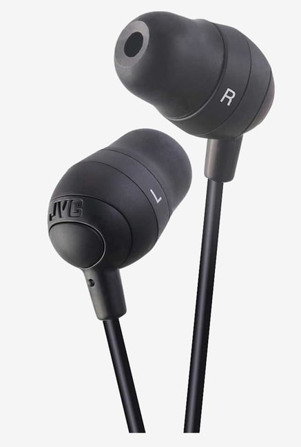 JVC Stereo Water-Resistant Noise Isolating (Black) JVC Stereo Water-Resistant Noise Isolating (Black)