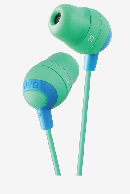 JVC Stereo Water-Resistant Noise Isolating (Green) JVC Stereo Water-Resistant Noise Isolating (Green)