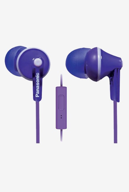 Panasonic RP-TCM125-V In The Ear Headphones (Violet) Panasonic RP-TCM125-V In The Ear Headphones (Violet)