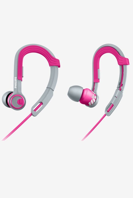 Philips SHQ3300PK/00 ActionFit Sports Headphones (Pink) Philips SHQ3300PK/00 ActionFit Sports Headphones (Pink)