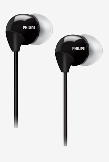 Philips SHE3590BK/10 Soft Caps In The Ear Headphone (Black) Philips SHE3590BK/10 Soft Caps In The Ear Headphone (Black)