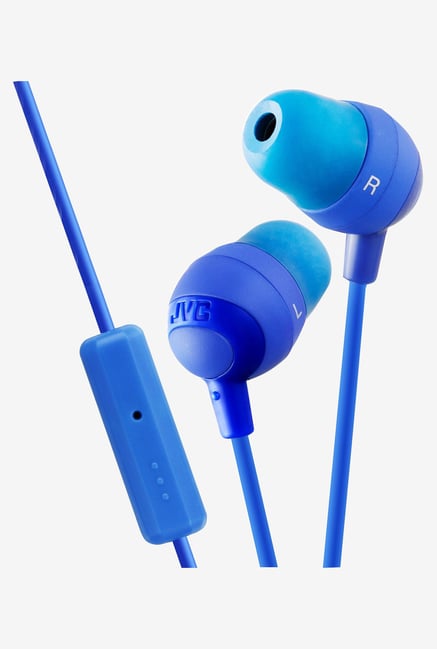 JVC HAFR37A Marshmallow Remote In The Ear Headset (BLUE) JVC HAFR37A Marshmallow Remote In The Ear Headset (BLUE)