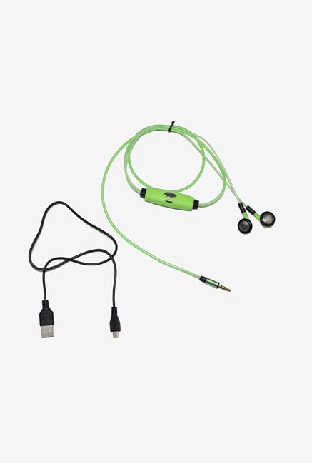 Pashion LED Flashing Headphone (Green) Pashion LED Flashing Headphone (Green)