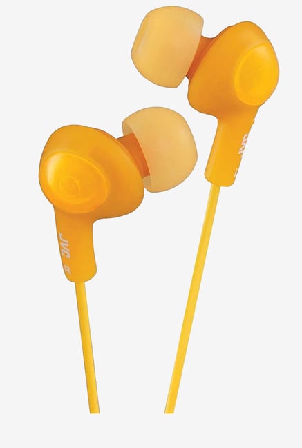 JVC Stereo In The Ear Lightweight Headphones (Orange) JVC Stereo In The Ear Lightweight Headphones (Orange)
