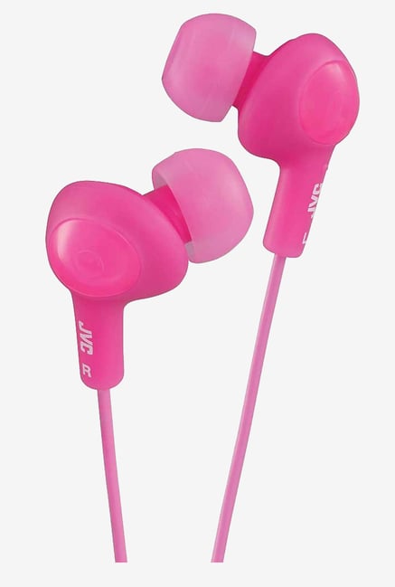 JVC Stereo In The Ear Lightweight Headphones (Pink) JVC Stereo In The Ear Lightweight Headphones (Pink)