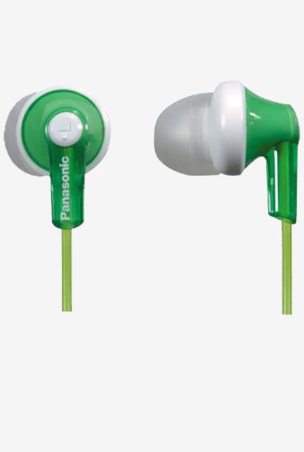 Panasonic RPHJE120G In The Ear Headphone Green Panasonic RPHJE120G In The Ear Headphone Green