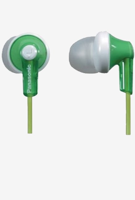 Panasonic RP-HJE120E-G Ergo Fit In The Ear Headphone (Green) Panasonic RP-HJE120E-G Ergo Fit In The Ear Headphone (Green)