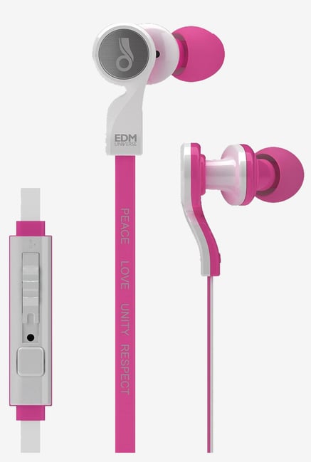 MEE Audio EDM Universe D1P In The Ear Headphones(Pink). MEE Audio EDM Universe D1P In The Ear Headphones(Pink).