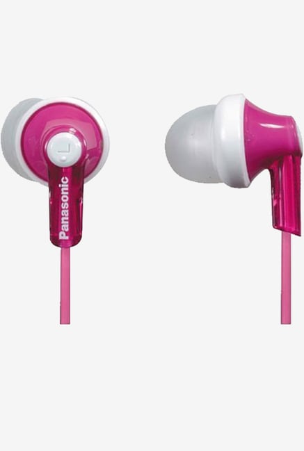 Panasonic In The Ear Water Resistant Sport Headphones (Pink) Panasonic In The Ear Water Resistant Sport Headphones (Pink)