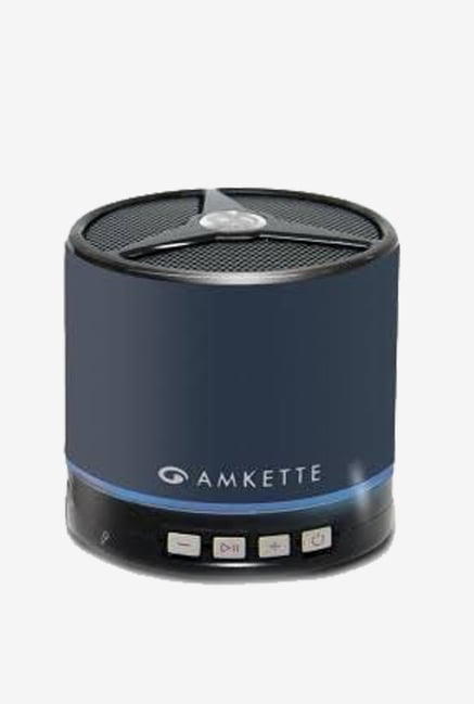 Amkette FDD667M Portable Bluetooth Speaker (Silver) Amkette FDD667M Portable Bluetooth Speaker (Silver)