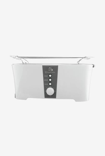 Russell Hobbs RPT603 1350 W 4 Slice Pop up Toaster (White) Russell Hobbs RPT603 1350 W 4 Slice Pop up Toaster (White)