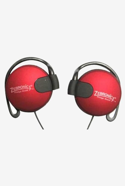 Zebronics ZEB-EM1020 On The Ear Headphone (Red) Zebronics ZEB-EM1020 On The Ear Headphone (Red)